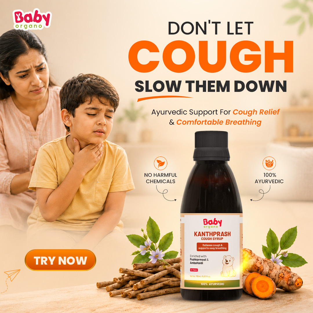 BabyOrgano Authentic Ayurvedic Health & Wellness Products for kids Facebook ad