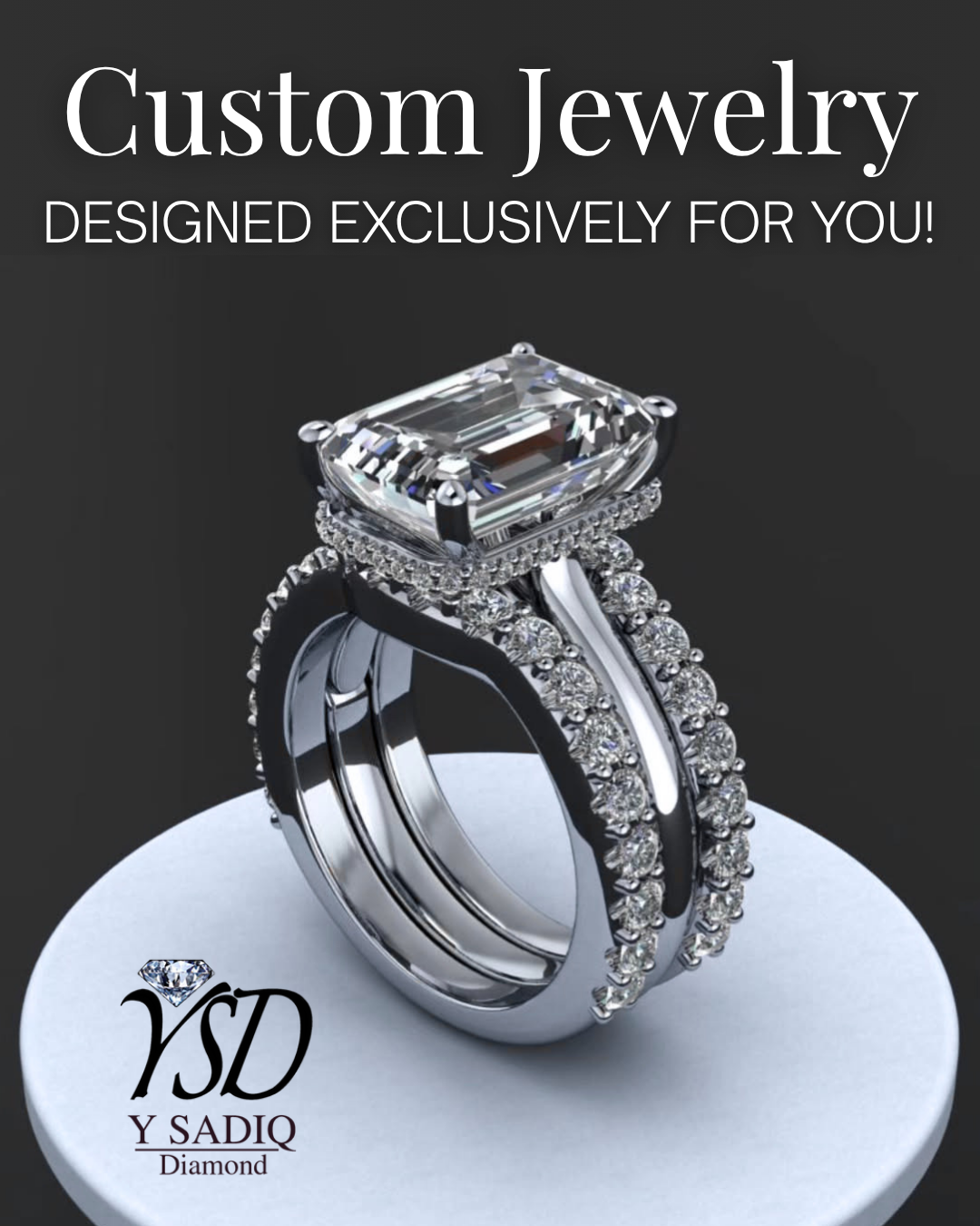 Y Sadiq Diamond Facebook ad: Designed Just For You