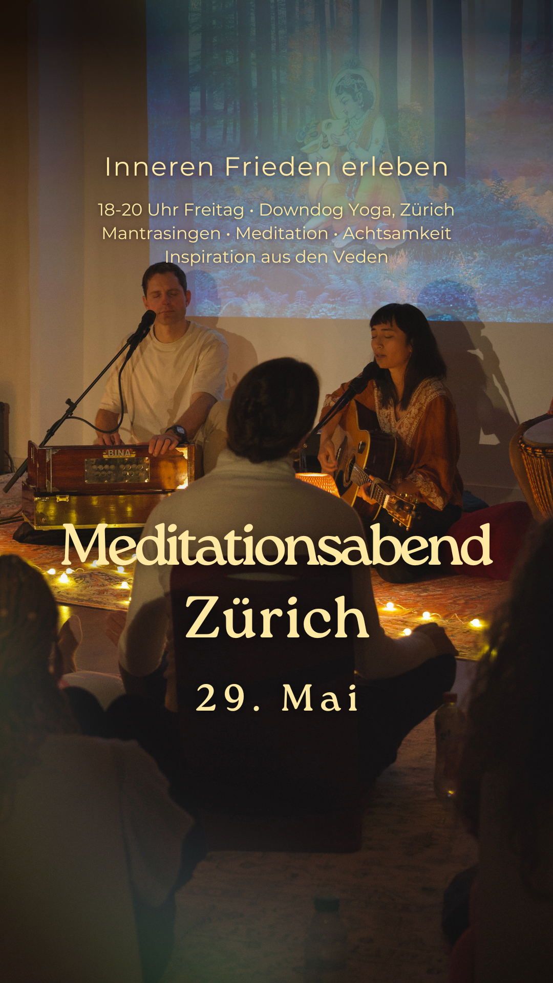 Lotus Meditation Center Facebook ad from May 8, 2026