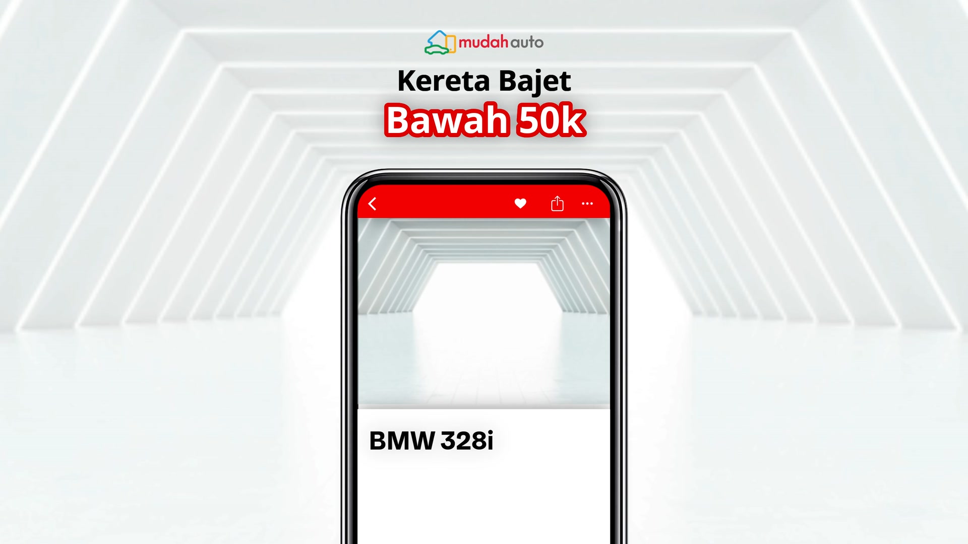 Mudah.my Facebook ad: Kereta Bawah RM50k | 43,000+ Pilihan