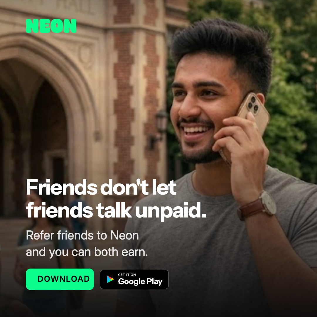 Neon Mobile Facebook ad
