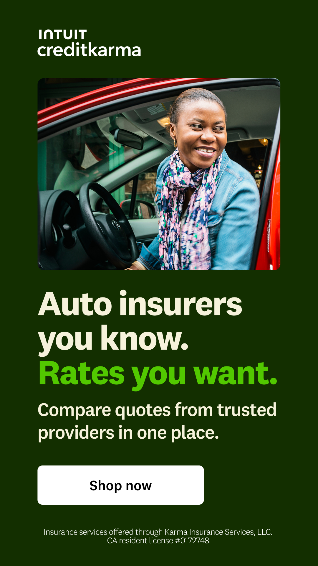 Intuit Credit Karma Facebook ad