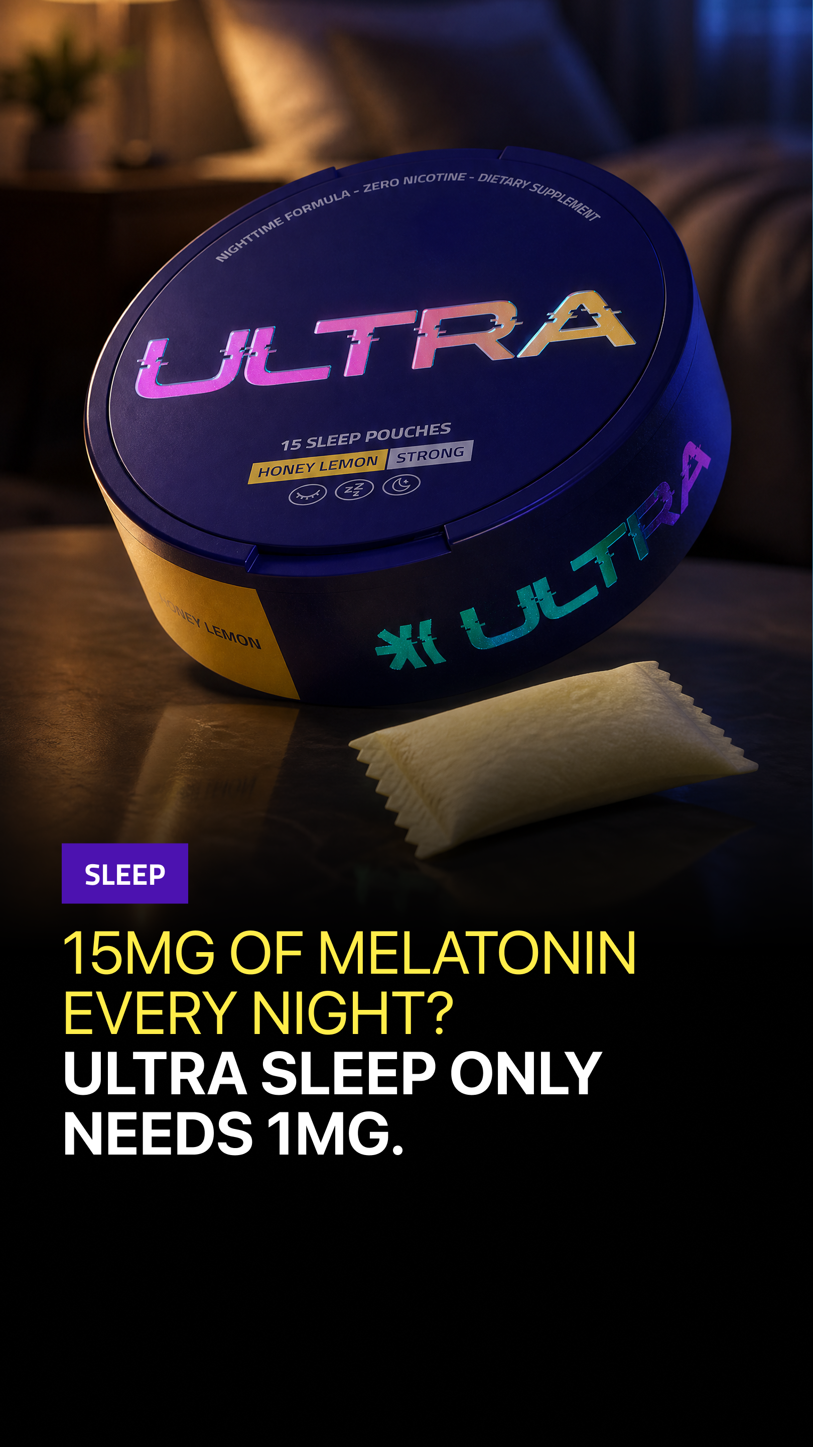 Ultra Pouches Facebook ad