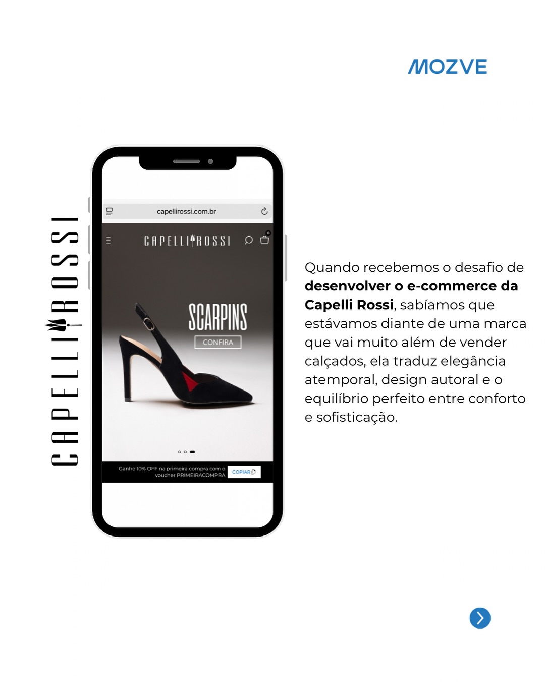 Agência Mozve Facebook ad: Tivemos o prazer de desenvolver o e-commerce da…