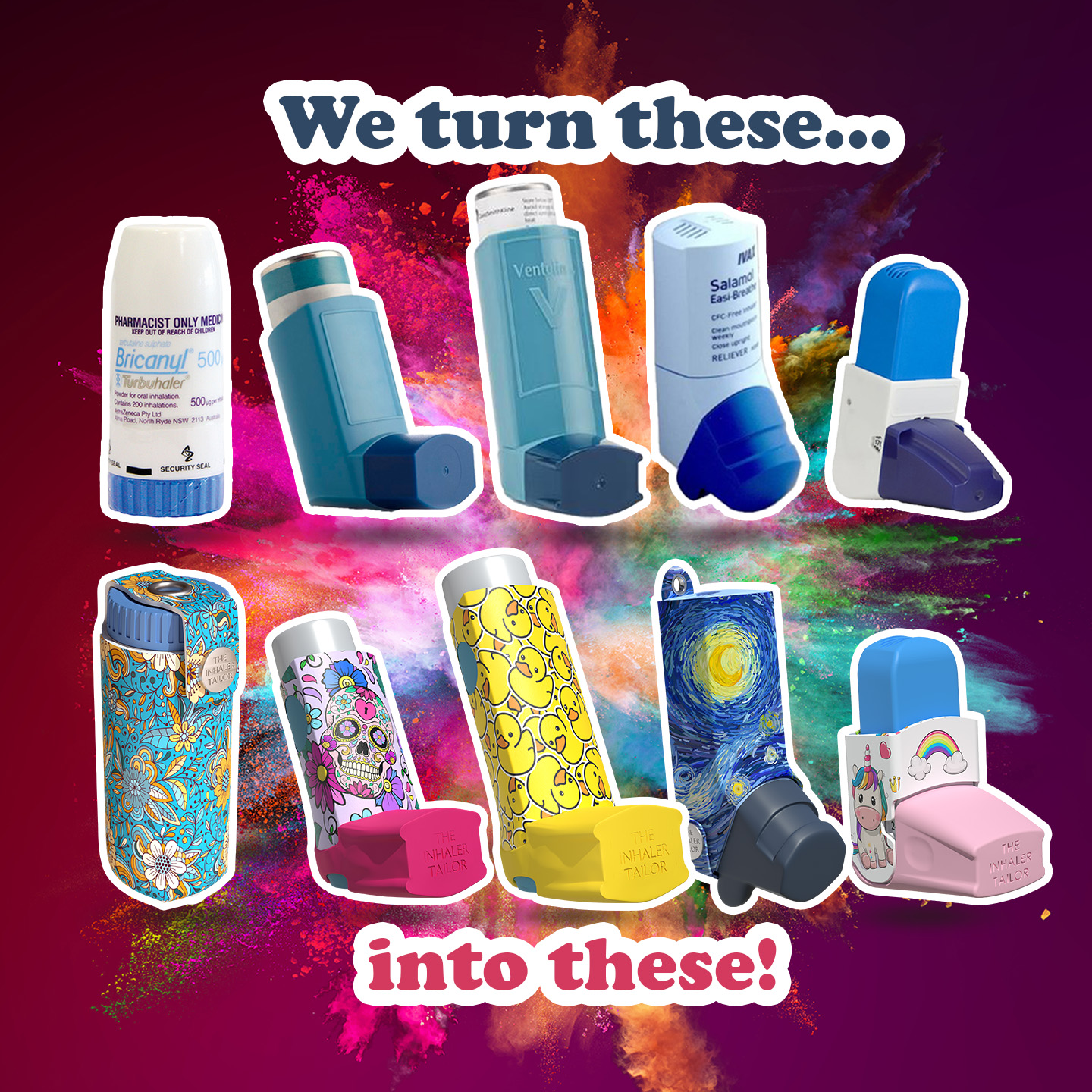 InhalerTailor Facebook ad from May 18, 2026
