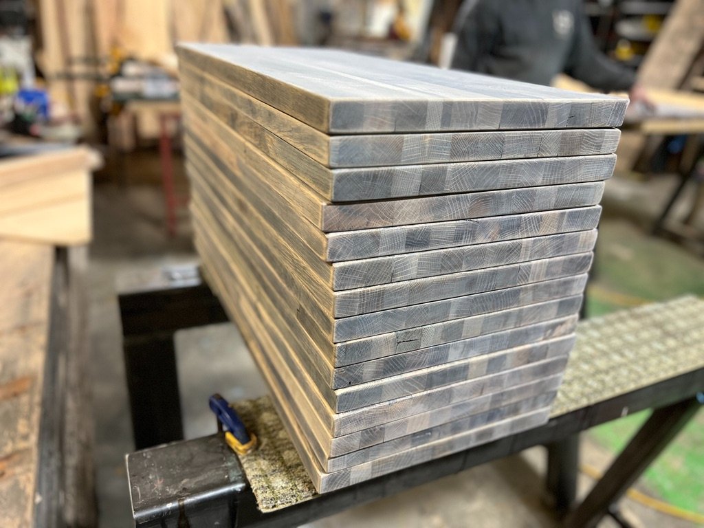 Sarah Miller Facebook ad: Custom Shelving Board from GORGEOUS Reclaimed Wood