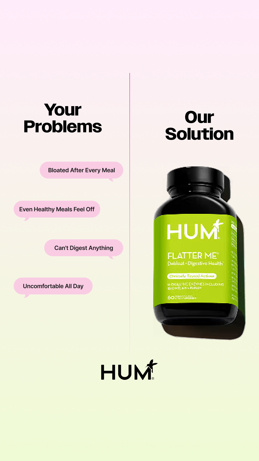 HUM Nutrition Facebook ad