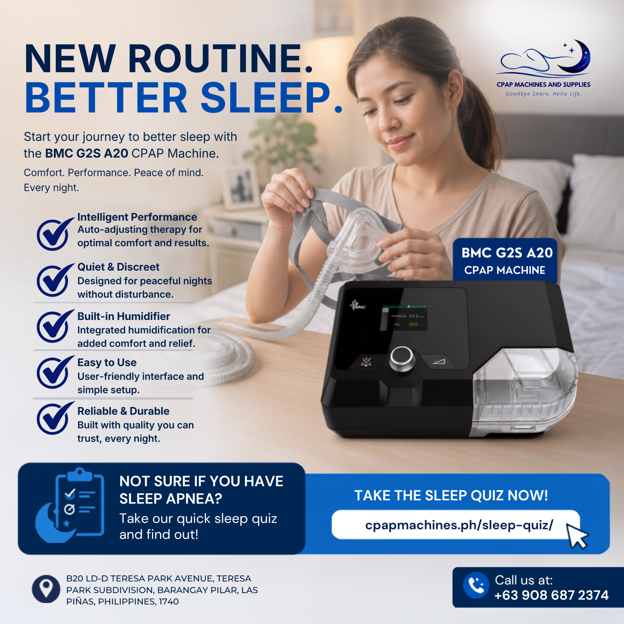CPAP Machines & Supplies - Sleep Solution Centre Facebook ad