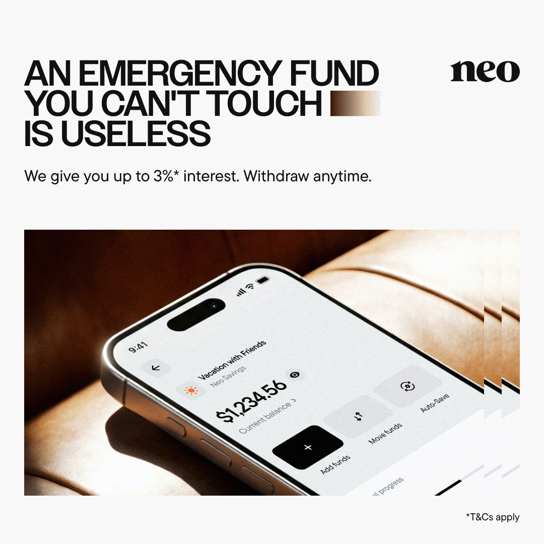 Neo Financial Facebook ad