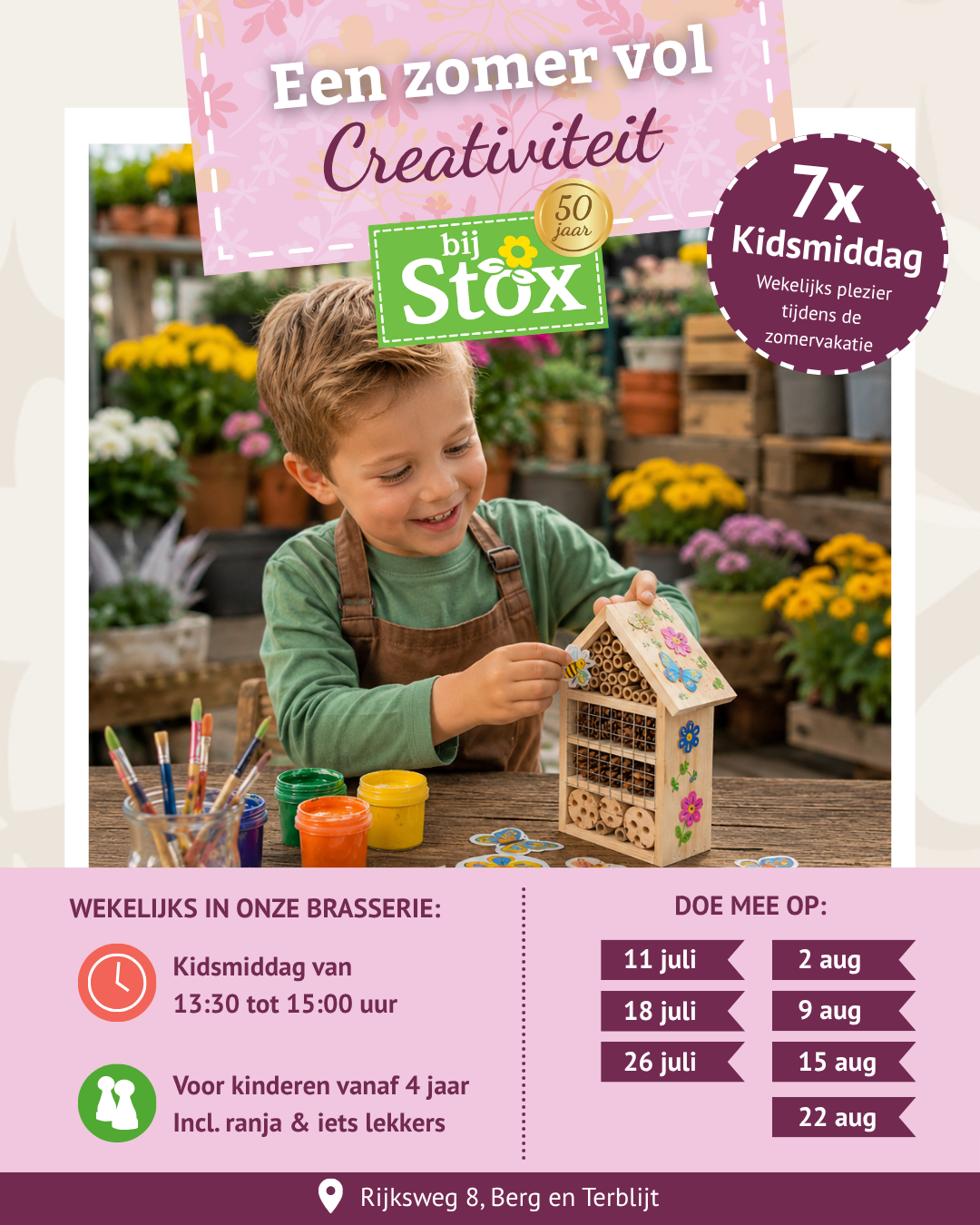 Tuincentrum BijStox Facebook ad