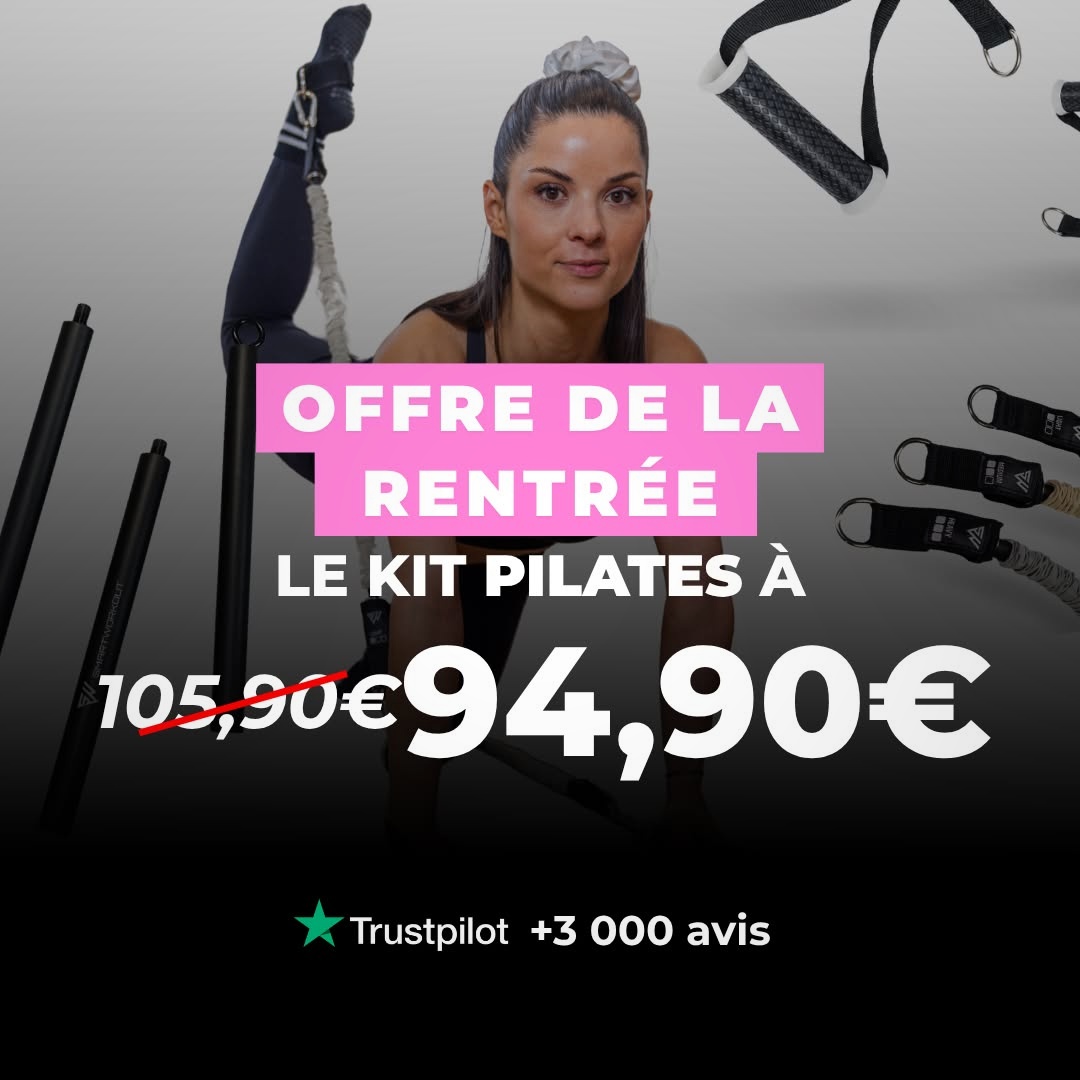 SmartWorkout Facebook ad: -10% sur le Kit Pilates pour la rentrée