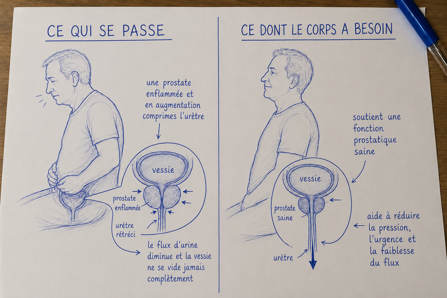 Le Journal de la Prostate Facebook ad