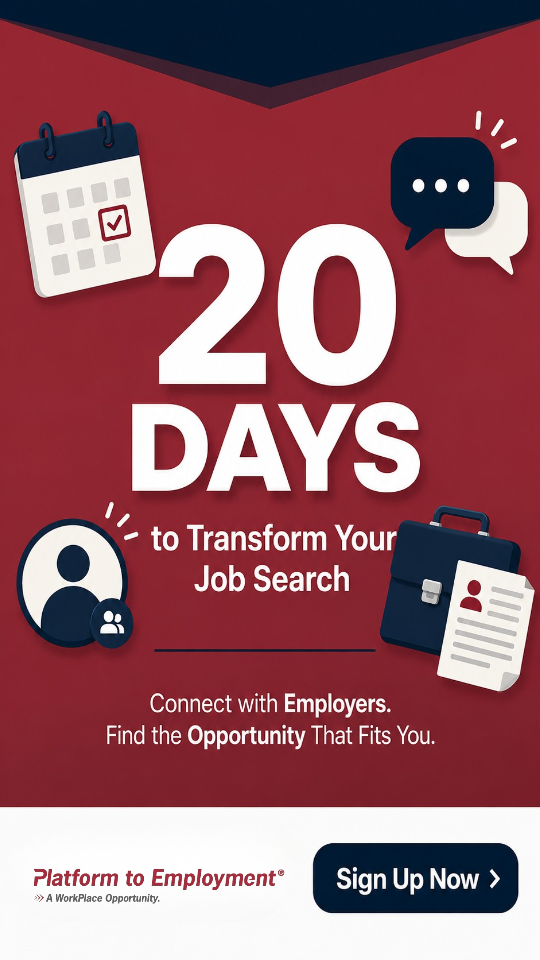 The WorkPlace Facebook ad