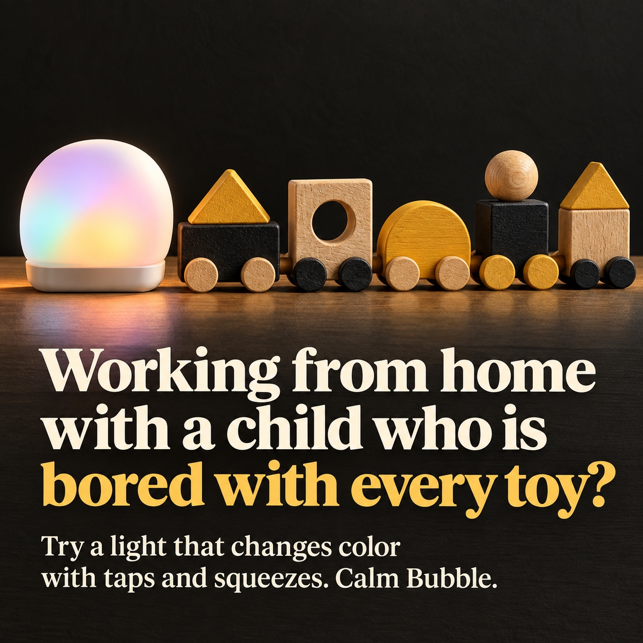 The Daily Useful Facebook ad: Choose your Calm Bubble bundle.