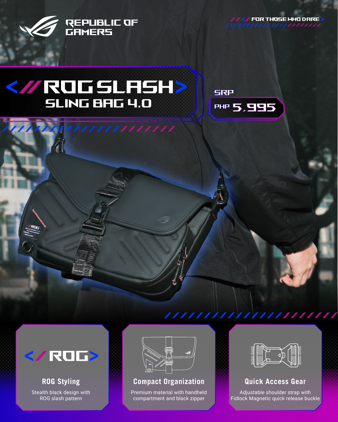 ASUS Republic of Gamers Facebook ad