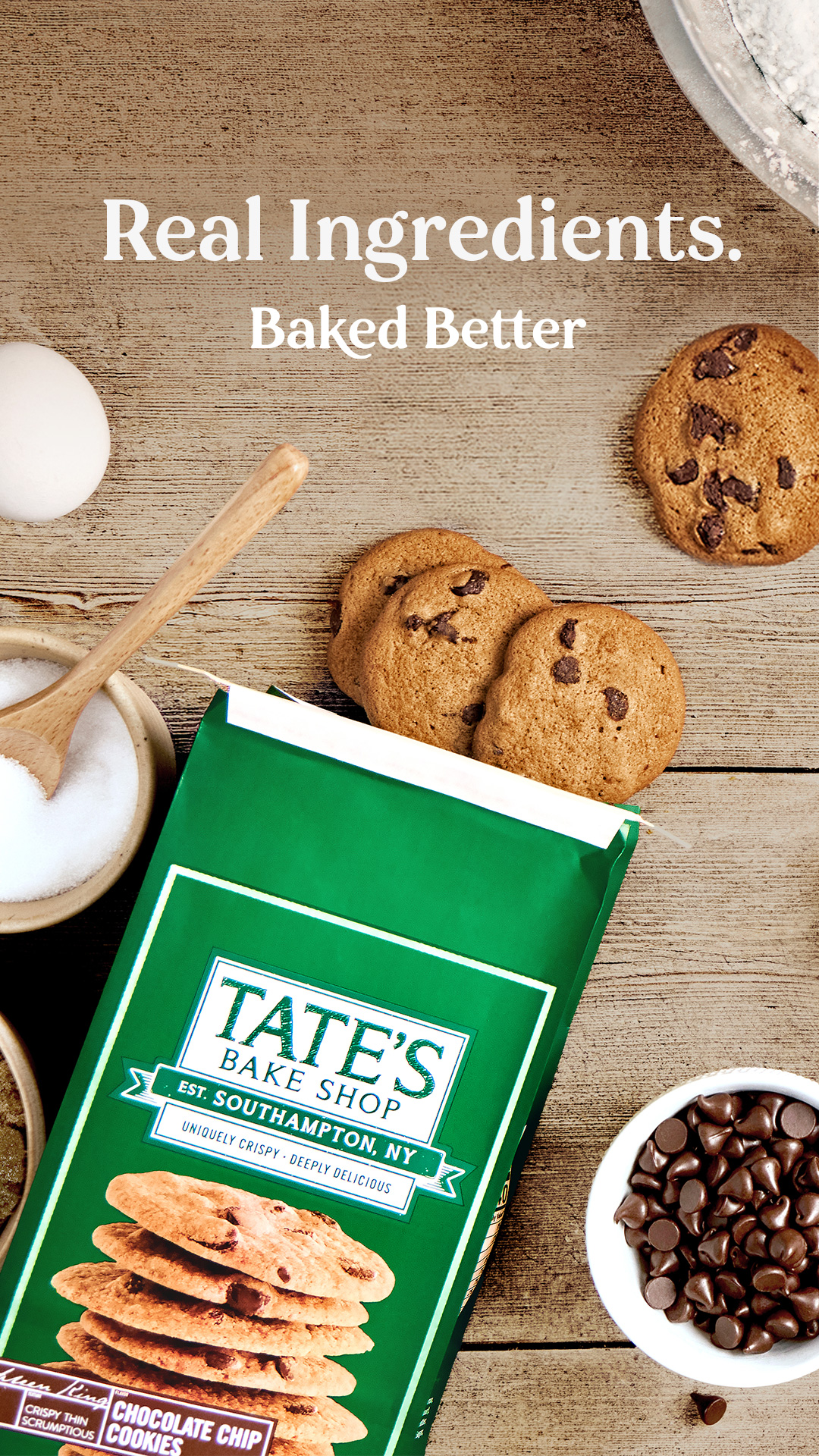Tate's Bake Shop Facebook ad