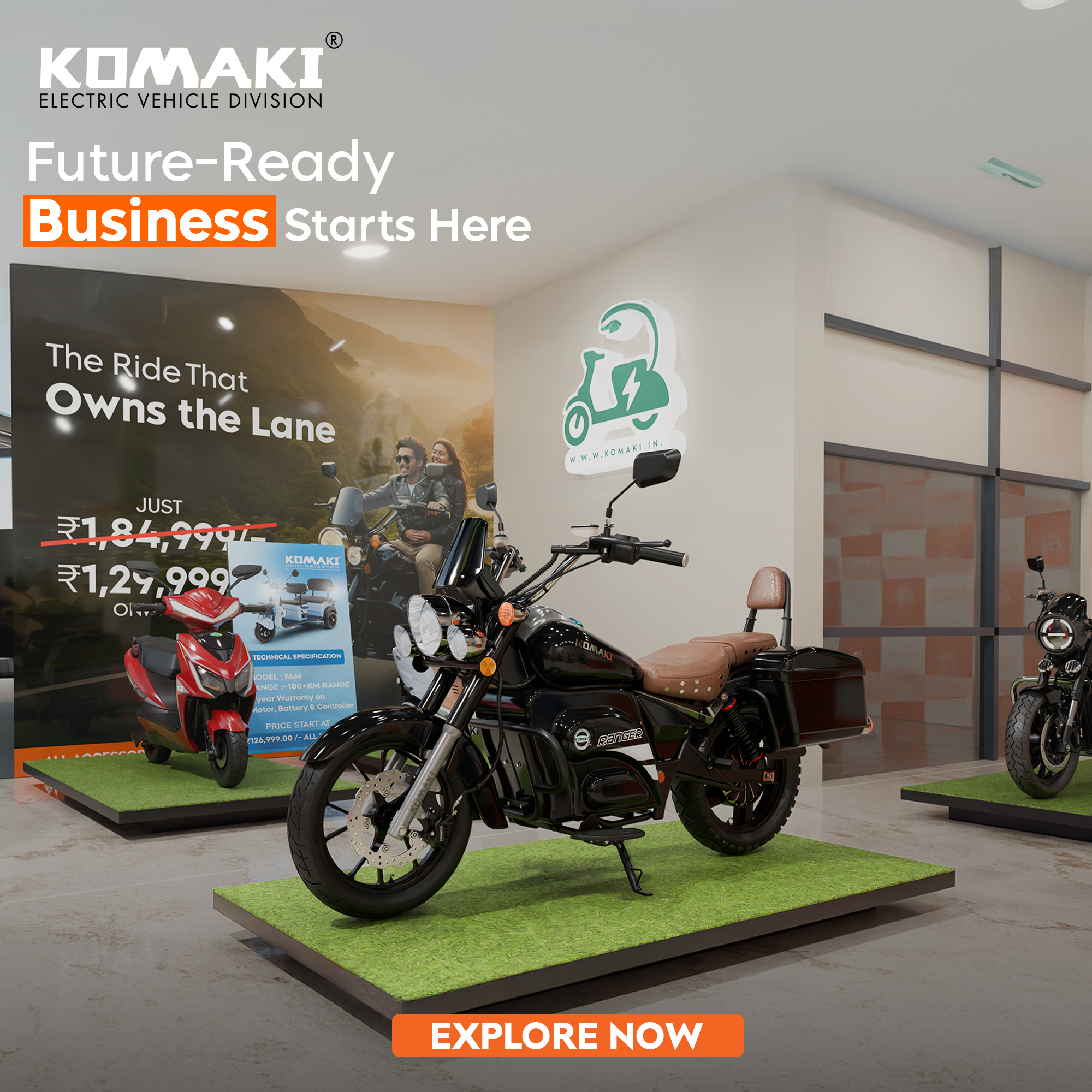 Komaki Dealership Facebook ad