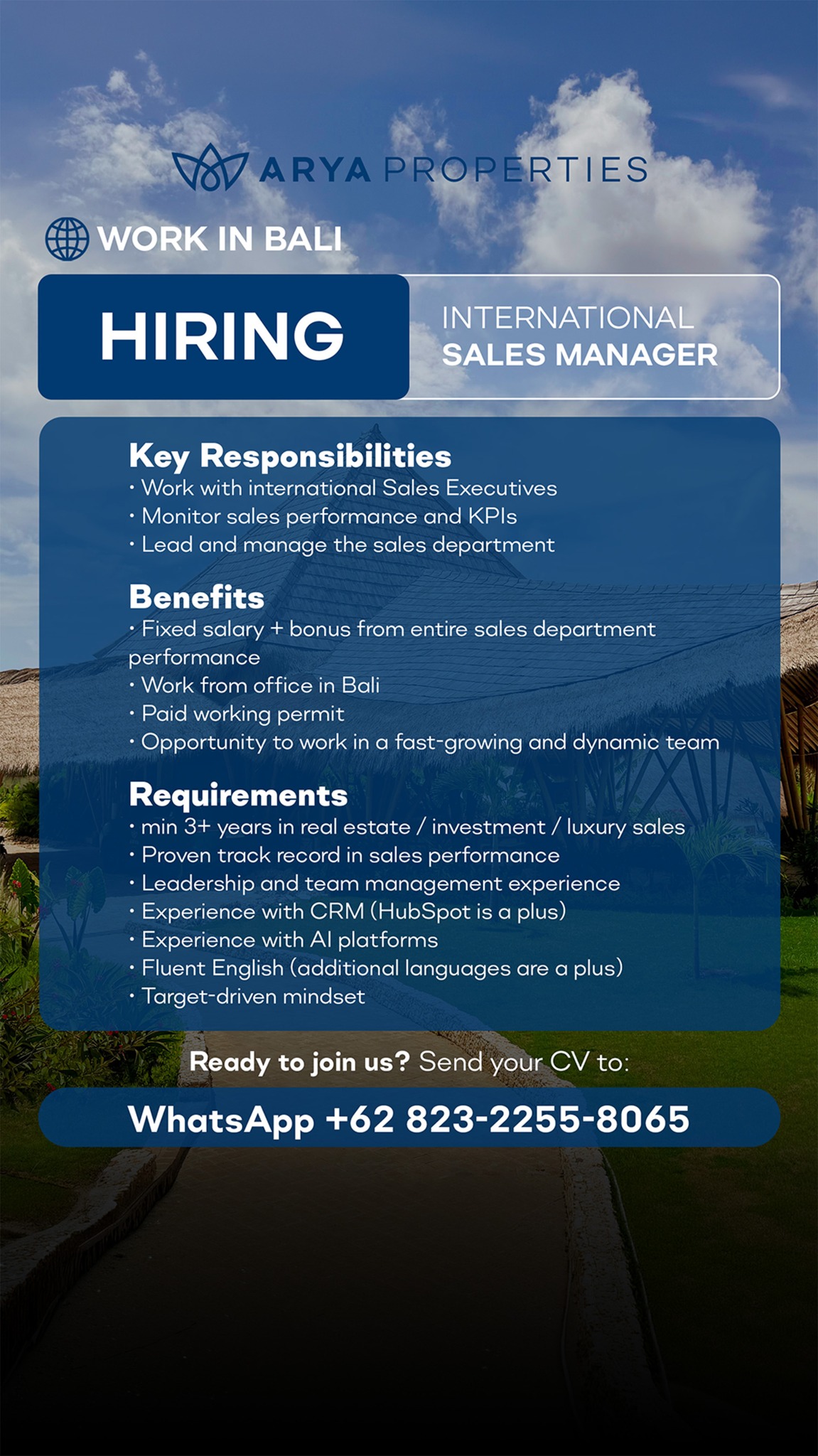 ARYA Properties Facebook ad from Apr 17, 2026