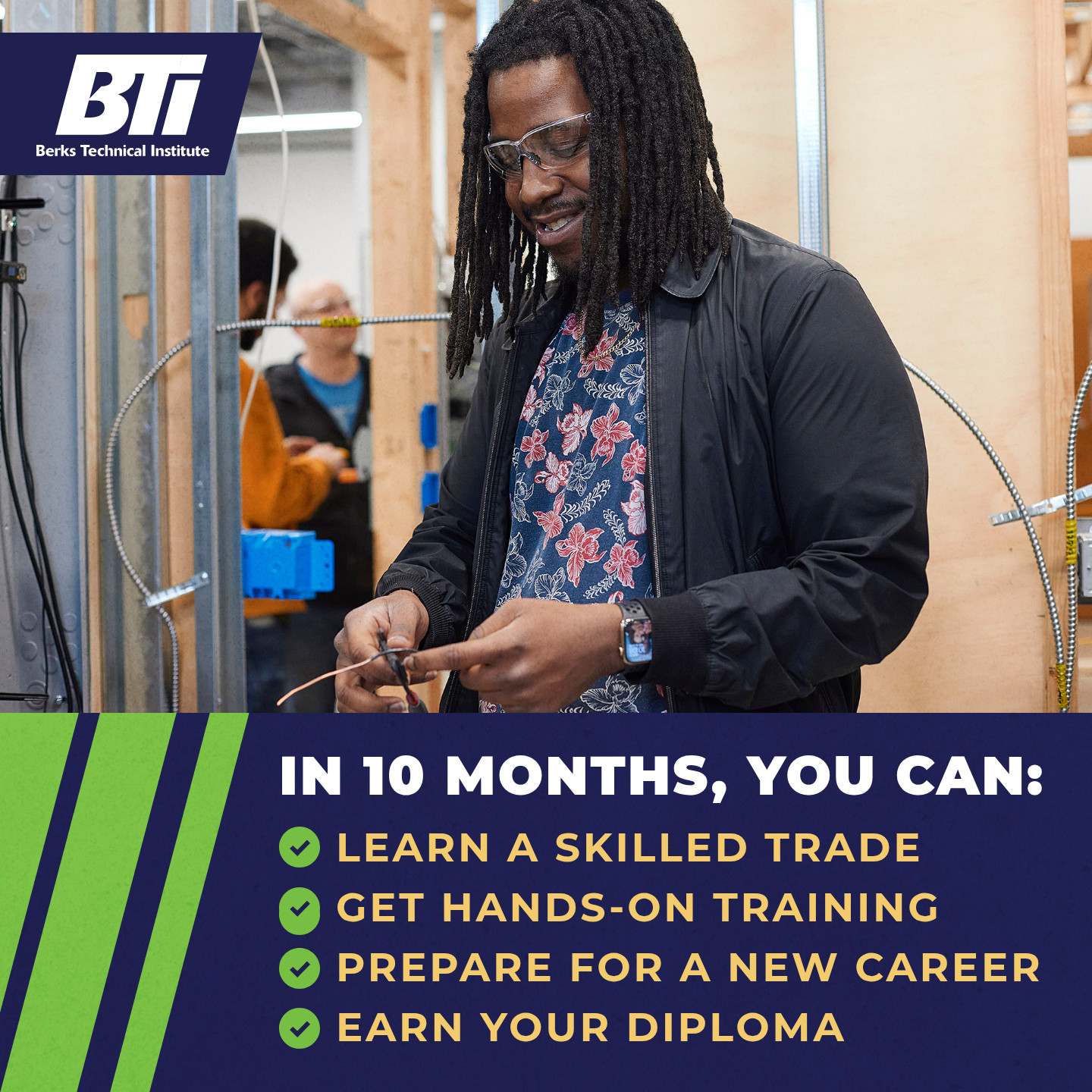 Berks Technical Institute Facebook ad