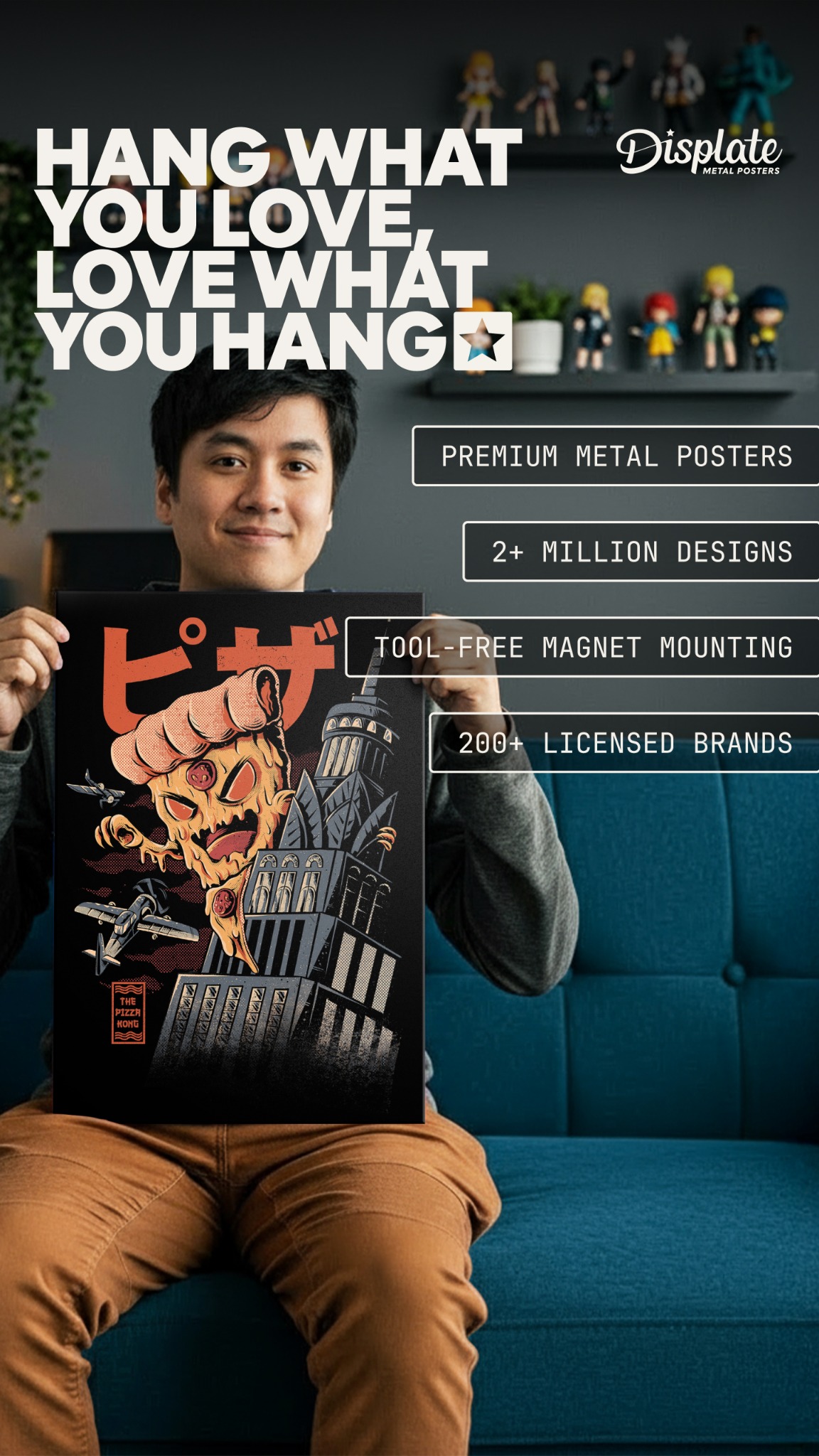 Displate Facebook ad