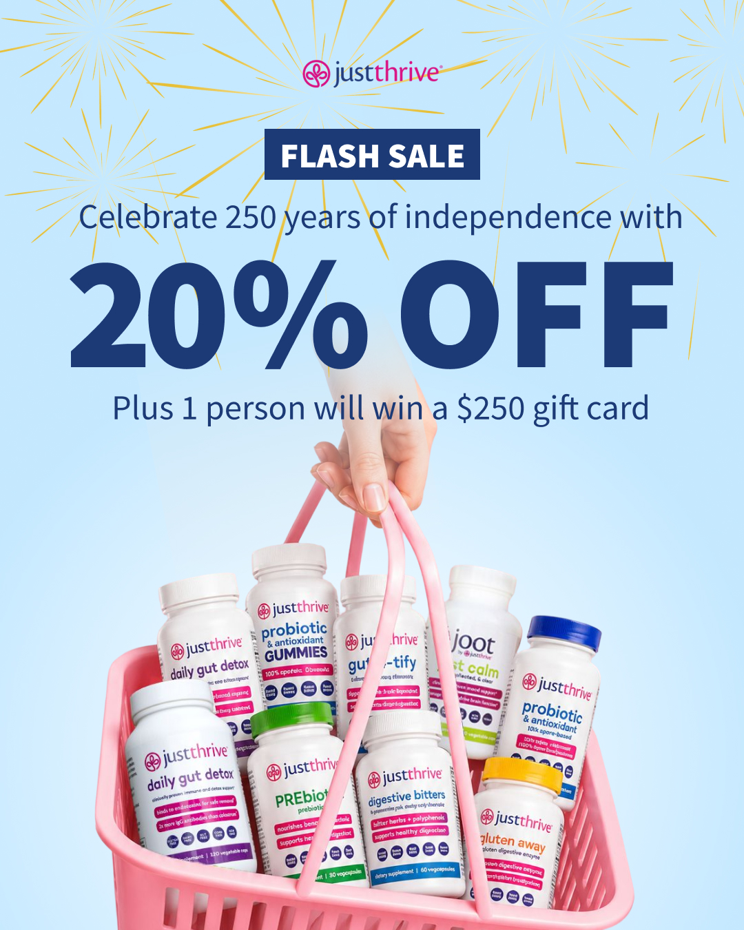 Just Thrive Facebook ad
