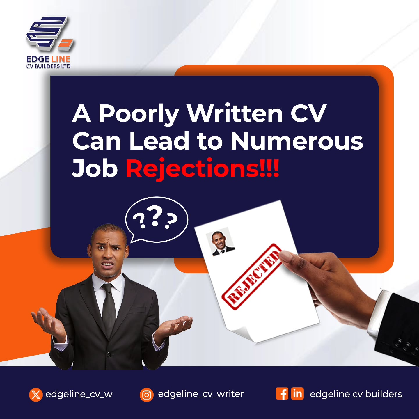 Edge Line Cv Builder Facebook ad