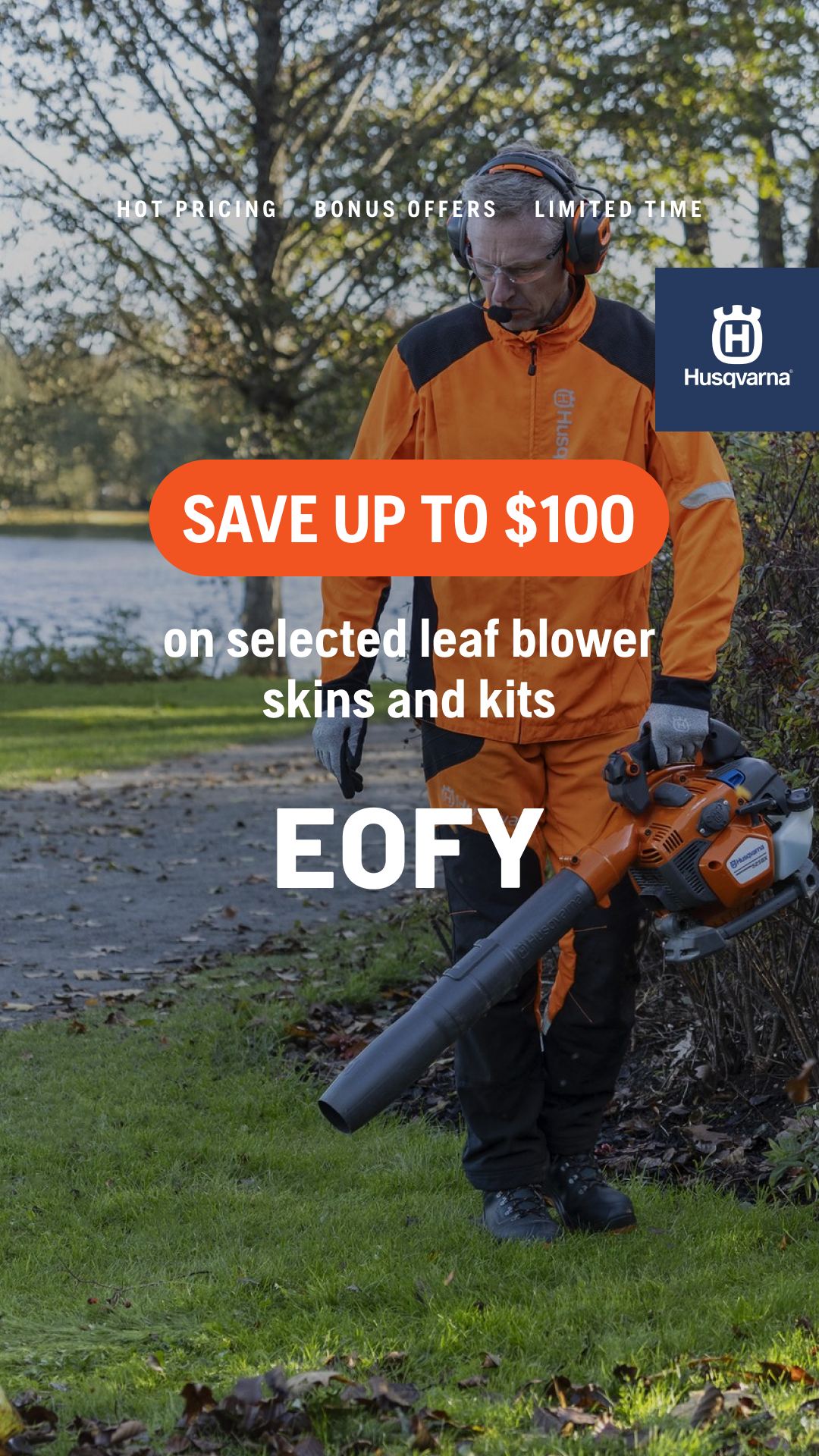 Husqvarna Facebook ad