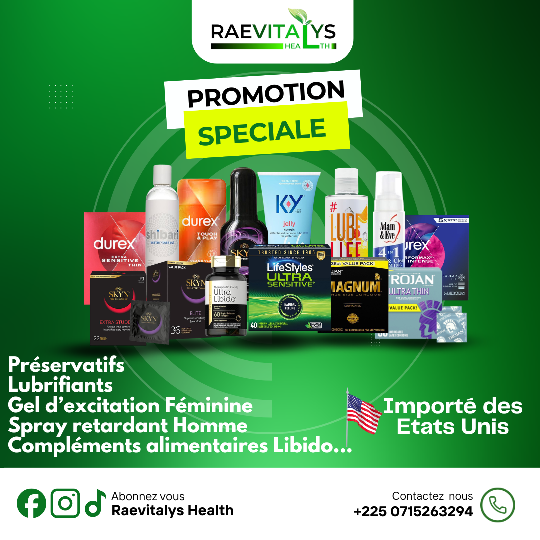 Raevitalys Health Facebook ad: Le meilleur des USA s'invite dans votre quotidien…