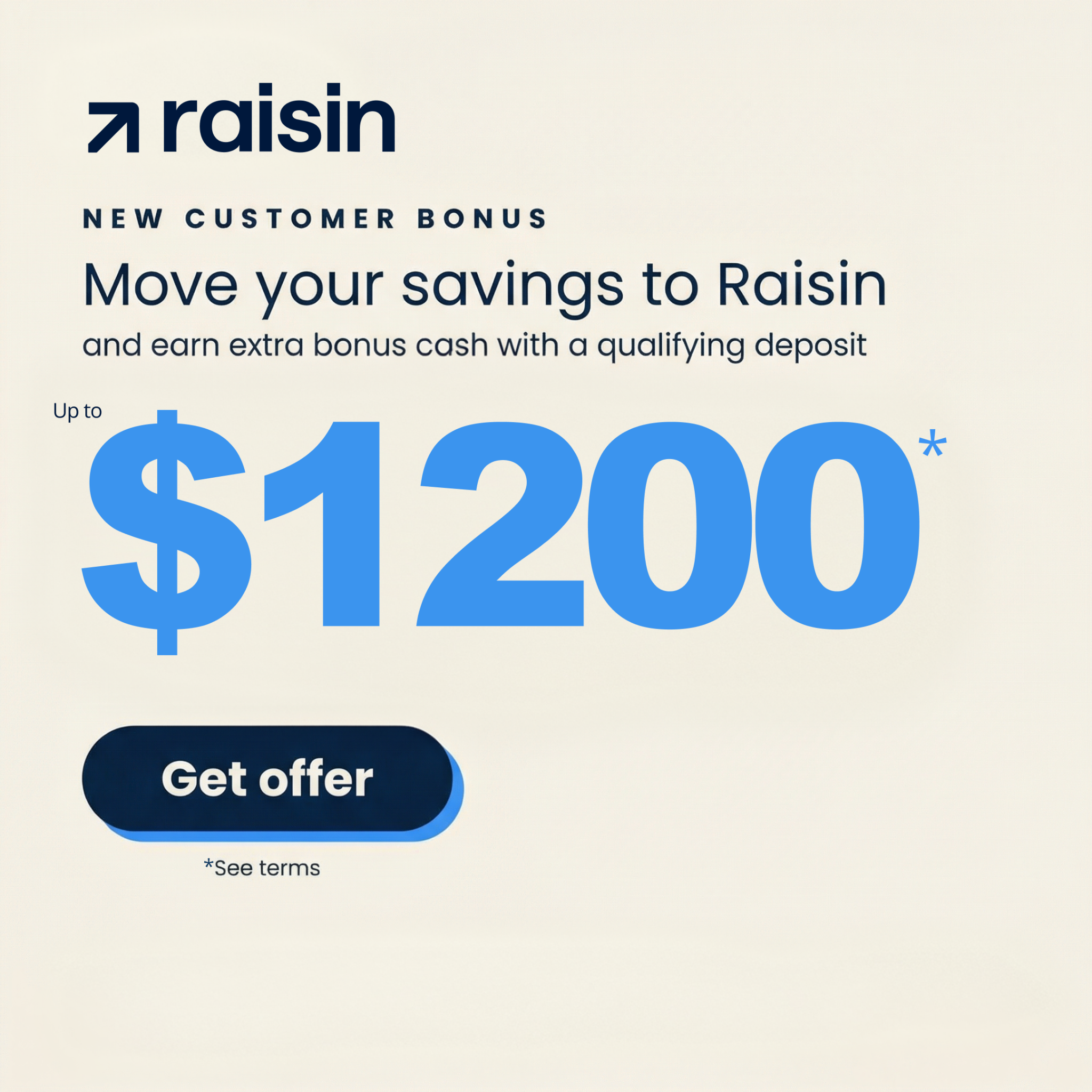 Raisin US Facebook ad