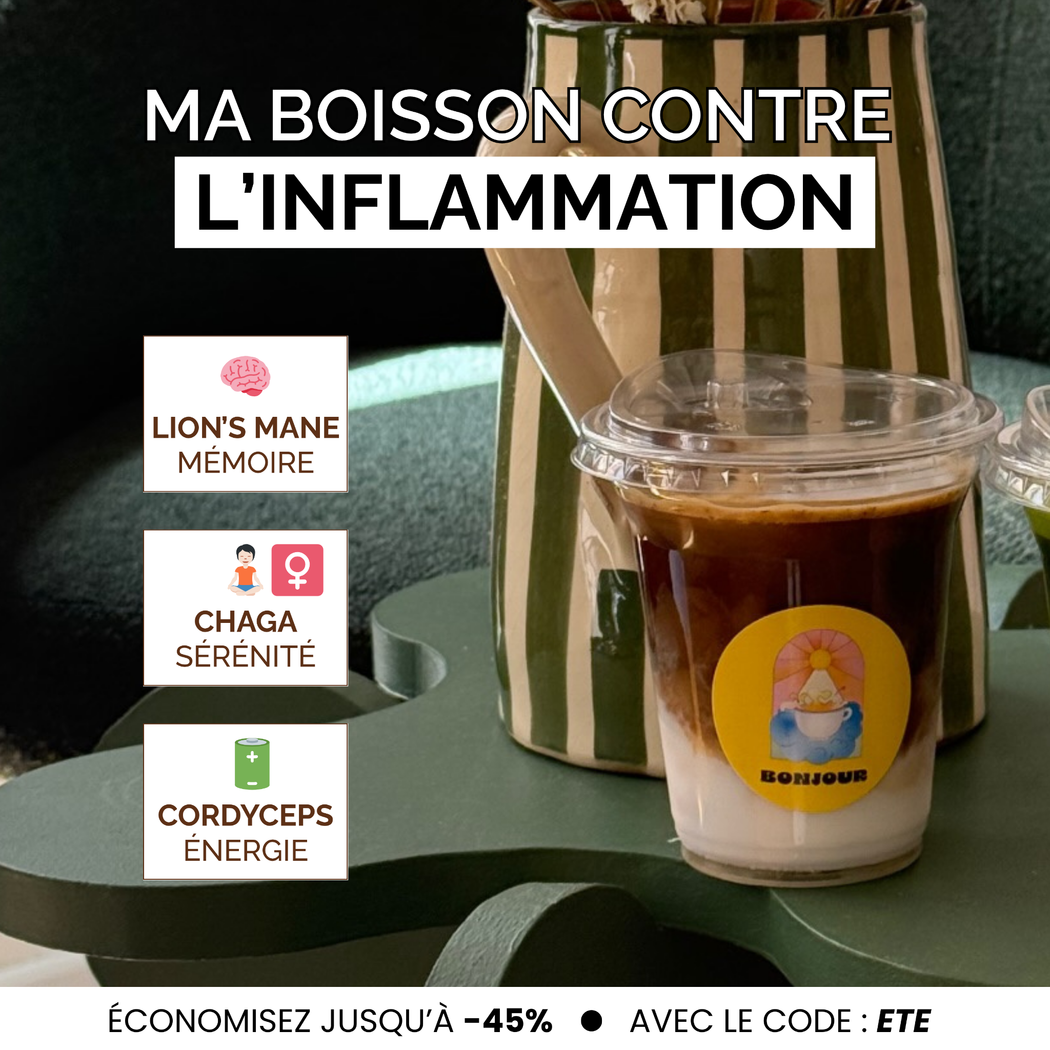 Bonjour Facebook ad
