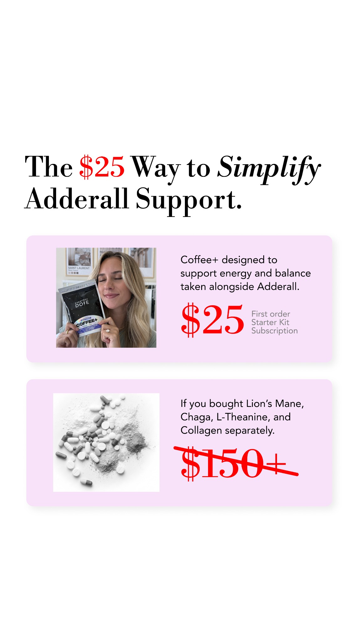 Everyday Dose Facebook ad