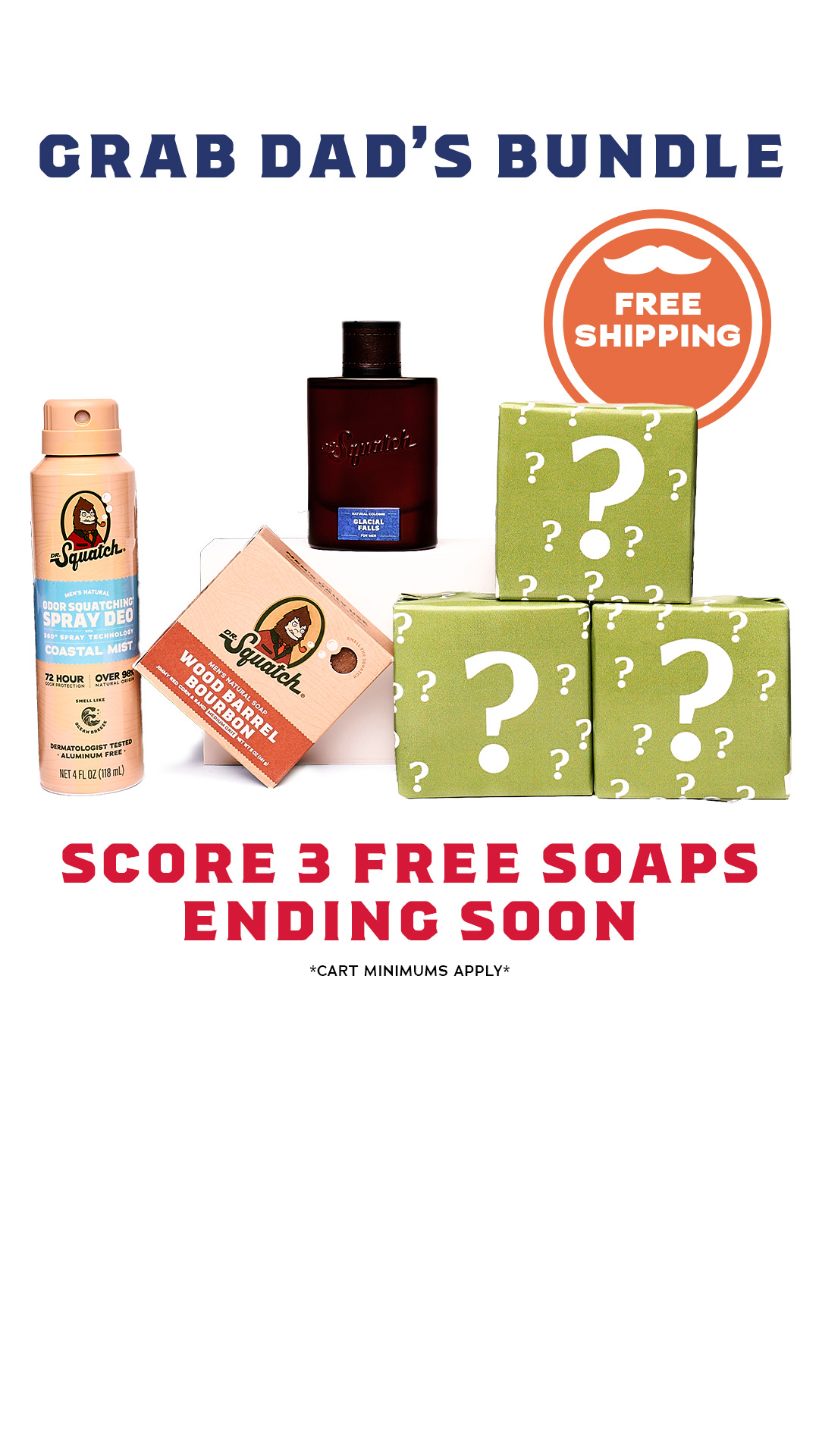 Dr. Squatch Facebook ad