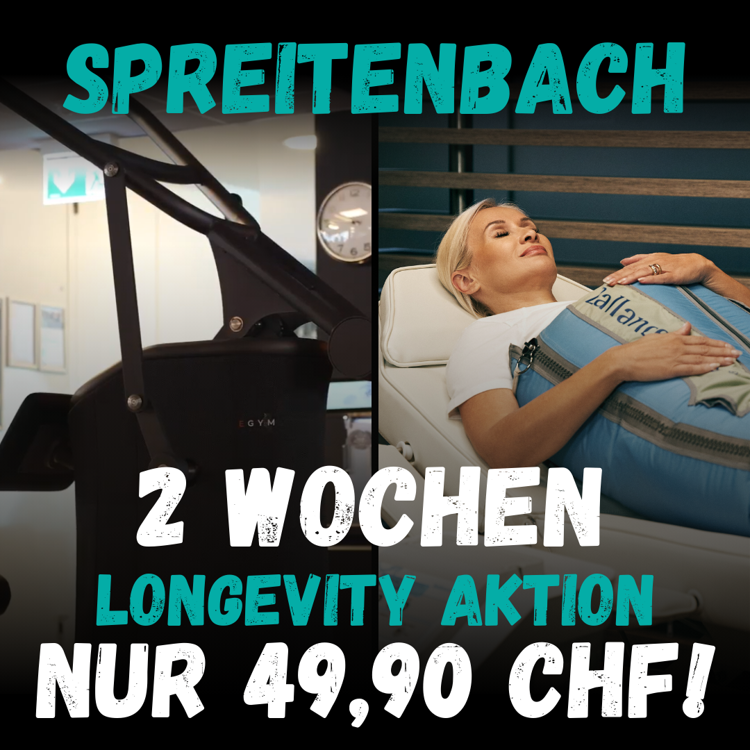 Fitness-Emotion Spreitenbach Facebook ad: 2 Wochen Fitness & Regeneration