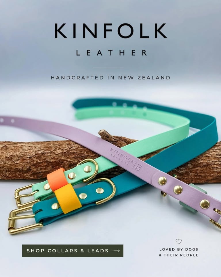 Kinfolk Leather Facebook ad: Custom Dog Collars