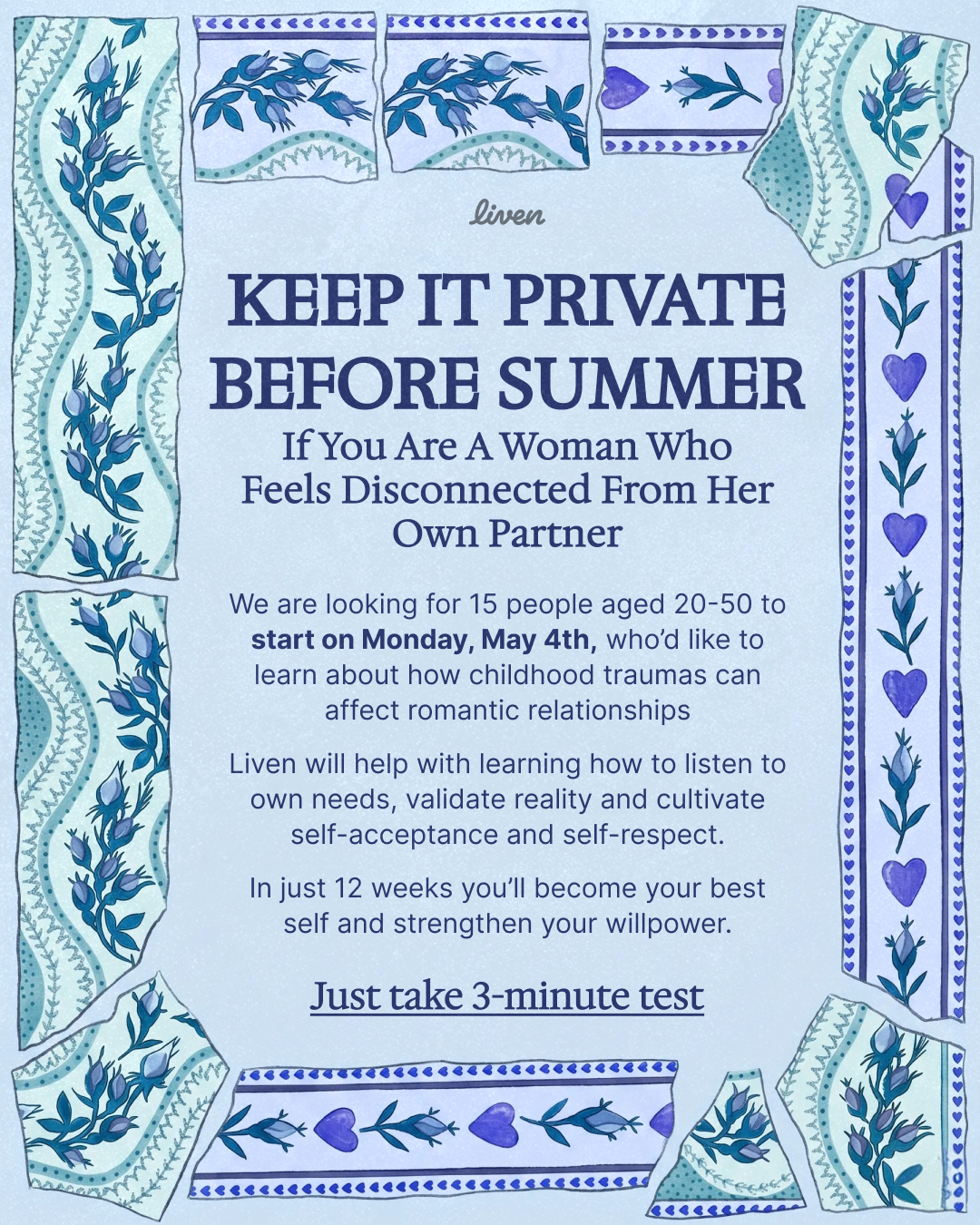Olivia Parker Facebook ad