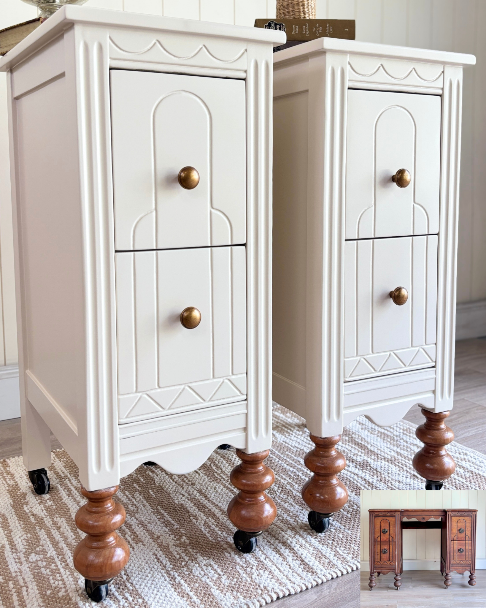 Flying Dutchman Furniture Facebook ad: Found this vanity for free. Sold it for $450.