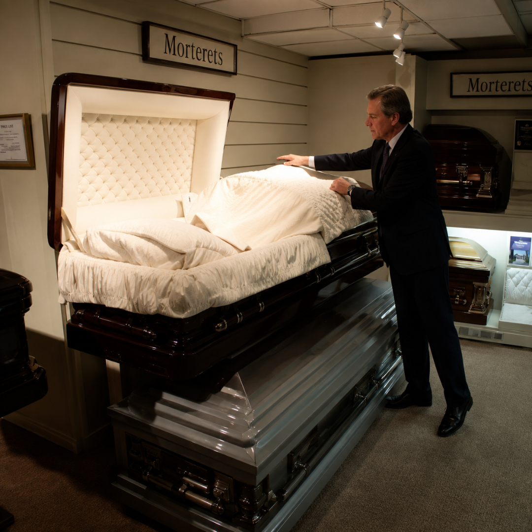 American Health Support Community Facebook ad: Funeral Director Saw The Coating In Dead Lungs