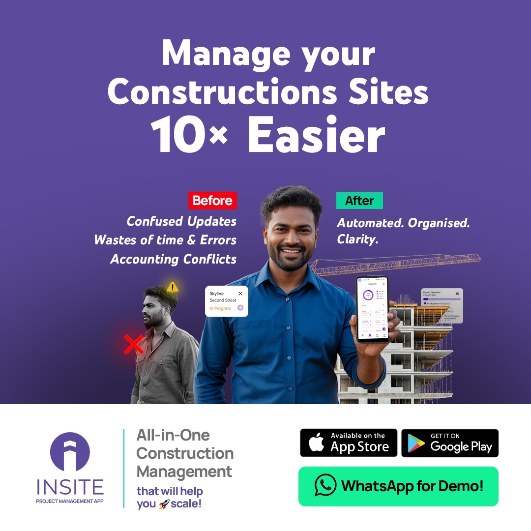 Insite Project Management App Facebook ad