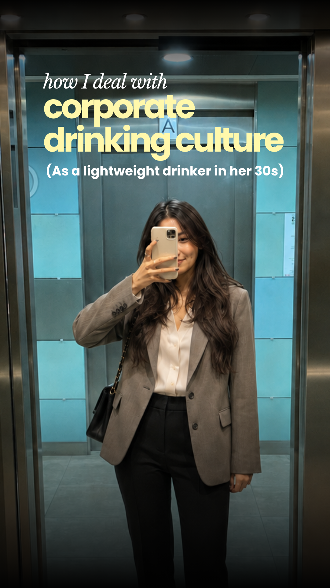 Revit Facebook ad: How She Survives Corporate Drinking Culture