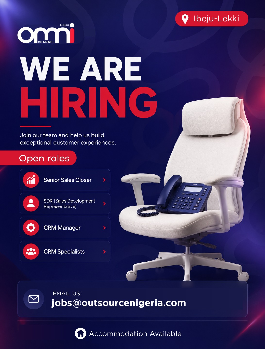 Omni Channel Facebook ad: Outsourcing Nigeria Omni Channel - Leading provider of…