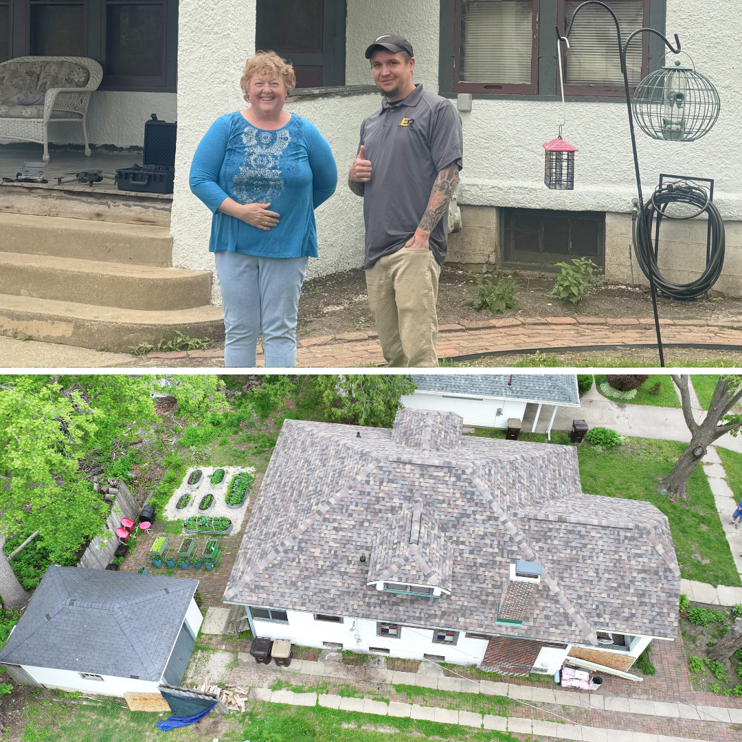 Evolve Roofing Facebook ad: Don't Overpay THOUSANDS On A New Roof