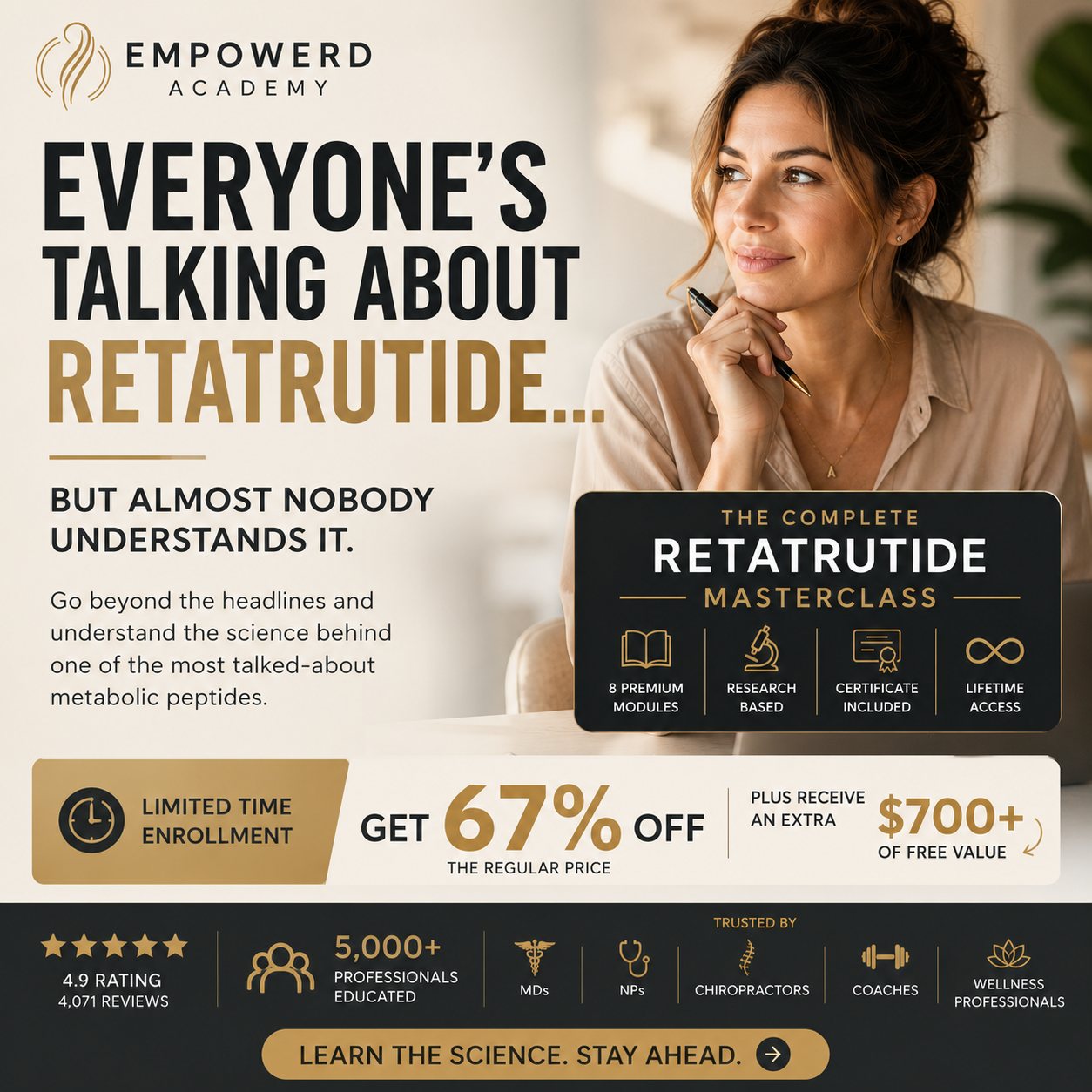 Empowerd Academy Facebook ad