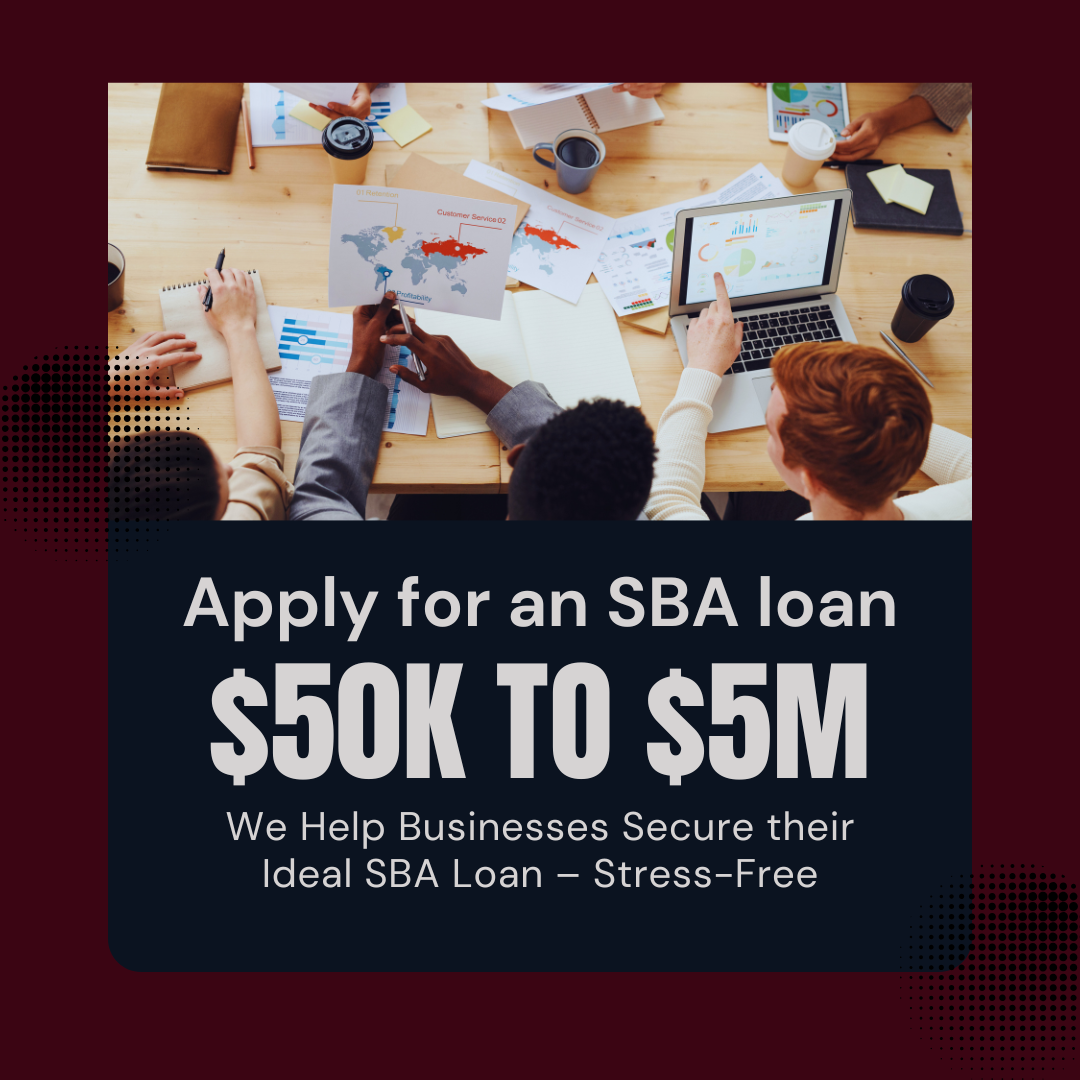 Berkman Financial Facebook ad: SBA Loans 50K-5M