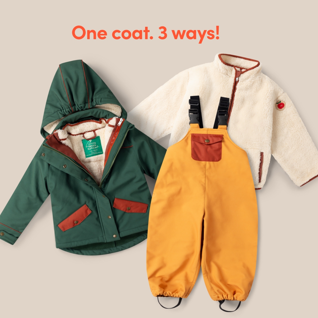 Little Green Radicals Facebook ad: Adventure-Proof Essentials