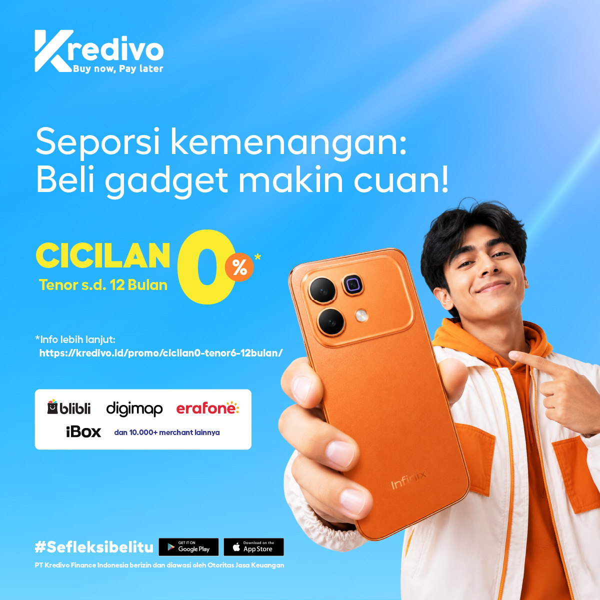 Kredivo Facebook ad: Belanja di Toko Offline