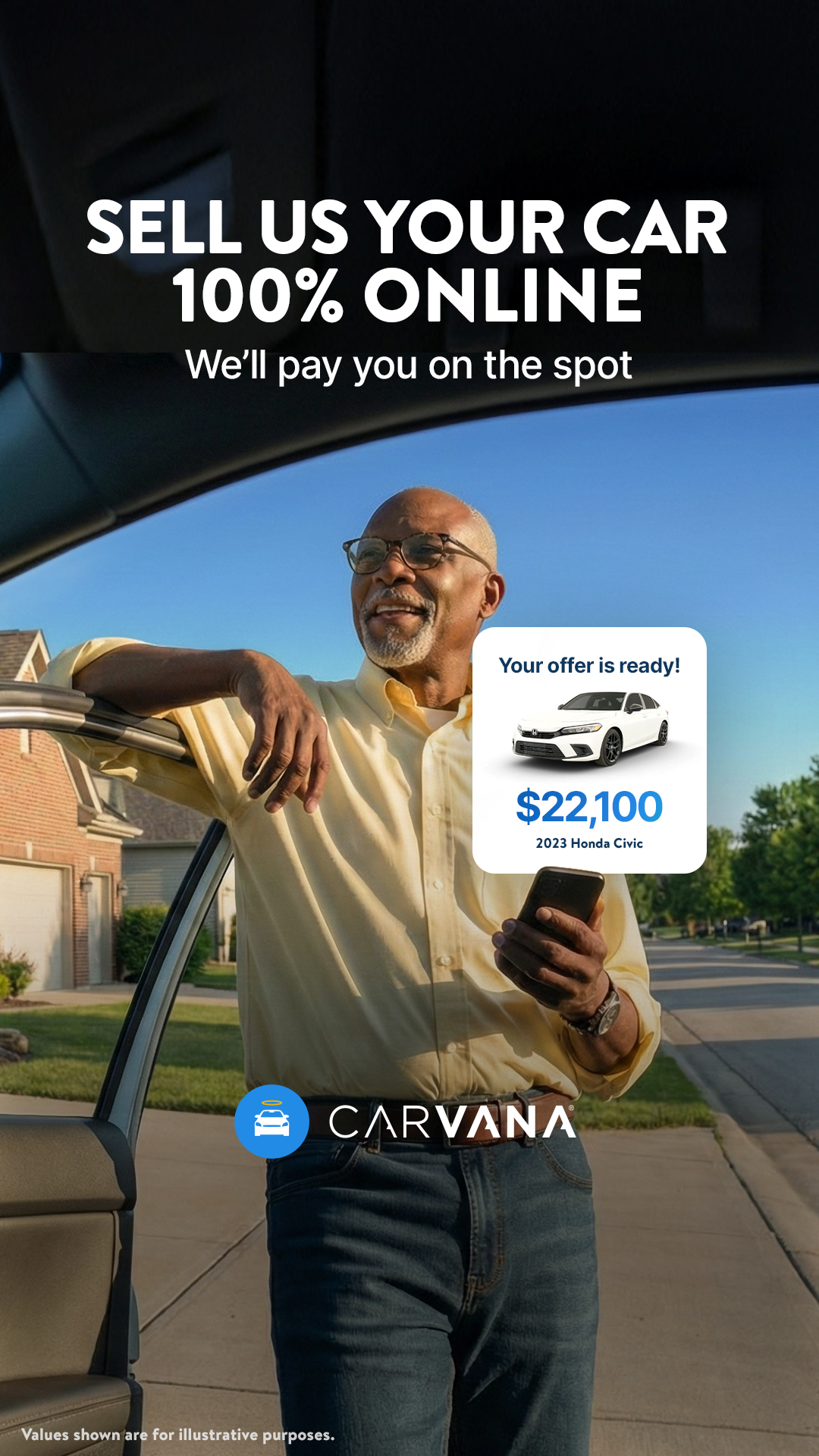 Carvana Facebook ad