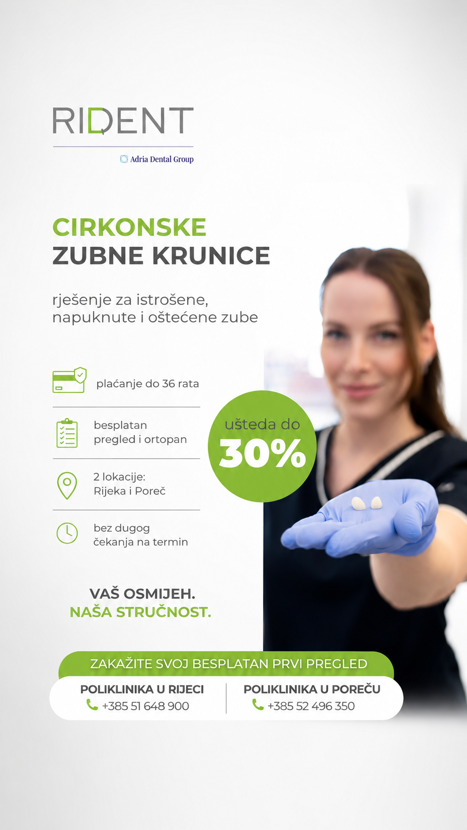 Rident Hrvatska Facebook ad