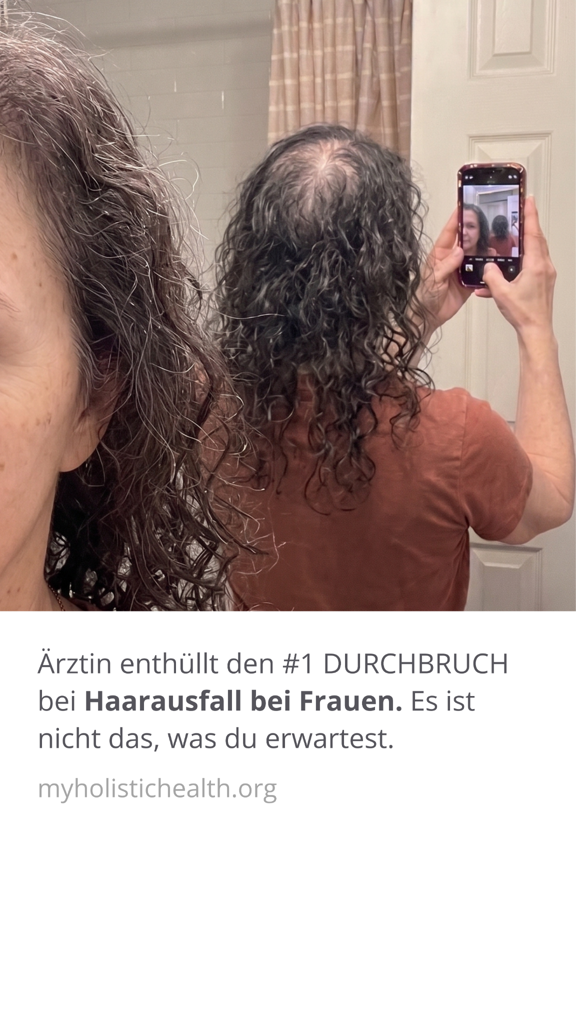 My Holistic Health Facebook ad: Wirklich wirksam gegen Haarausfall: Diese Methode hilft 85…