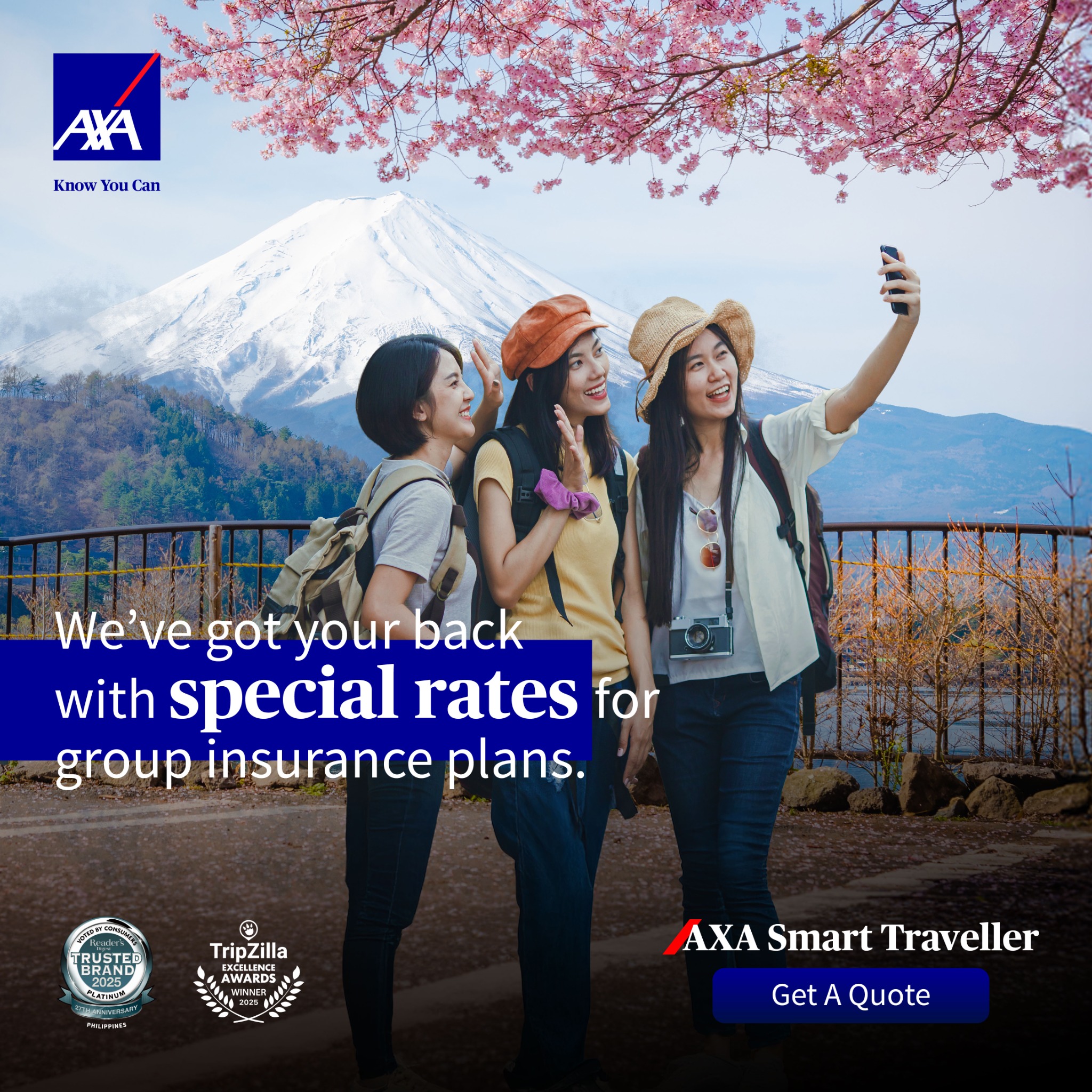 AXA Philippines Facebook ad from Jul 28, 2026