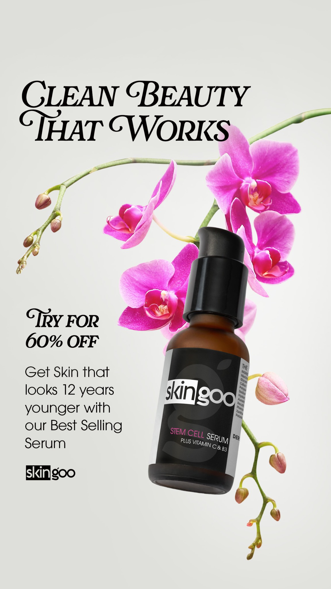 Skingoo Facebook ad